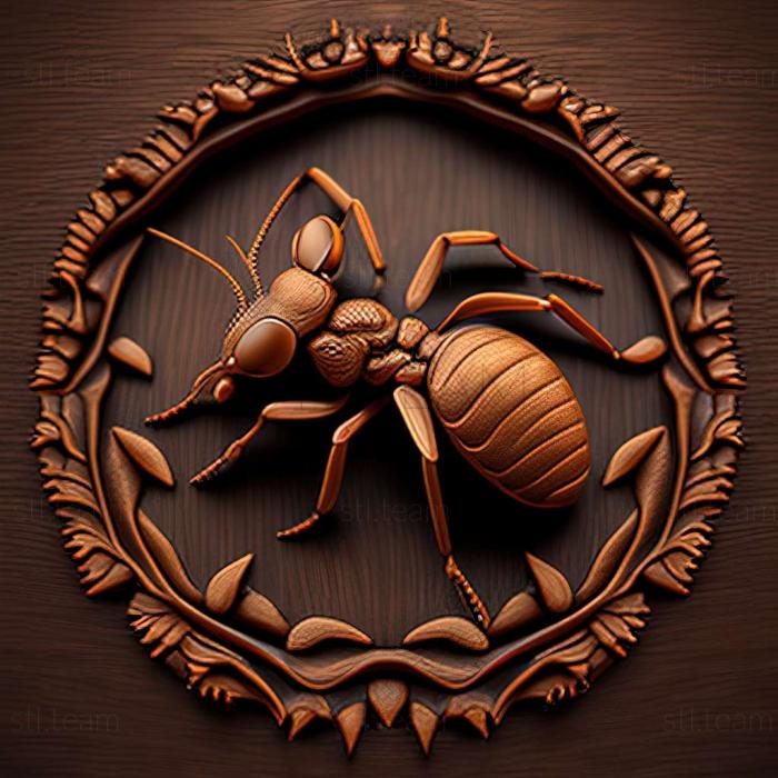 3D модель Pheidole вафела (STL)